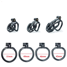 Load image into Gallery viewer, Black Python Chastity Cage - Standard