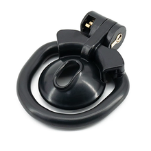 Load image into Gallery viewer, Resin Inverted Chastity Cage - Black
