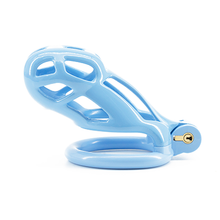 Load image into Gallery viewer, Blue Gridlock Chastity Cage - Standard