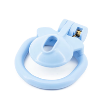 Load image into Gallery viewer, Resin Micro Chastity Cage - Blue