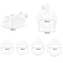 Load image into Gallery viewer, Crux Flat Chastity Cage - Pink