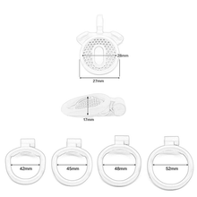 Load image into Gallery viewer, Hivemind Inverted Chastity Cage - Clear