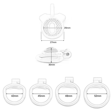 Load image into Gallery viewer, Hivemind Micro Chastity Cage - Clear