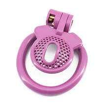 Load image into Gallery viewer, Hivemind Micro Chastity Cage - Purple