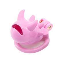 Load image into Gallery viewer, Tiny Devil Chastity Cage - Pink