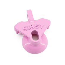 Load image into Gallery viewer, Inverted Pink Resin Chastity Cage - Sissy