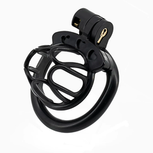 Load image into Gallery viewer, Love Letter Chastity Cage - Black