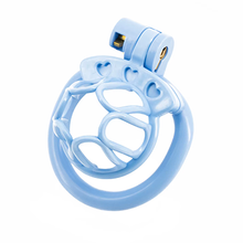 Load image into Gallery viewer, Love Letter Chastity Cage - Blue