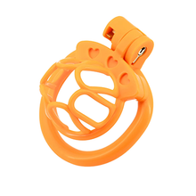 Load image into Gallery viewer, Love Letter Chastity Cage - Orange