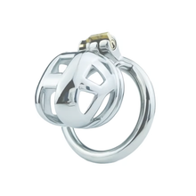 Load image into Gallery viewer, Metal Gridlock Chastity Cage - Nub