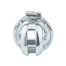 Load image into Gallery viewer, Metal Gridlock Chastity Cage - Nub
