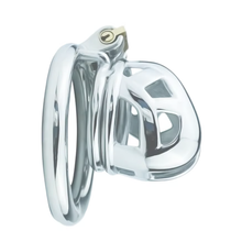 Load image into Gallery viewer, Metal Gridlock Chastity Cage - Nub