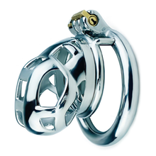 Load image into Gallery viewer, Metal Gridlock Chastity Cage - Small

