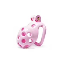 Load image into Gallery viewer, Pink Bubbles Chastity Cage - Small
