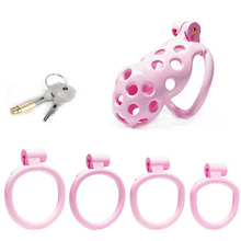 Load image into Gallery viewer, Pink Bubbles Chastity Cage - Standard

