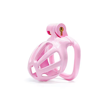 Load image into Gallery viewer, Pink Python Chastity Cage - Nub