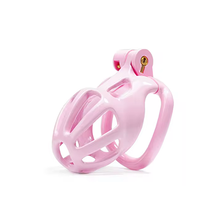 Load image into Gallery viewer, Pink Python Chastity Cage - Small