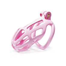 Load image into Gallery viewer, Pink Python Chastity Cage - Standard