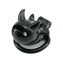 Load image into Gallery viewer, Tiny Devil Chastity Cage - Black