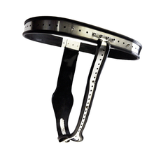 Load image into Gallery viewer, Women's Steel Plate Chastity Belt
