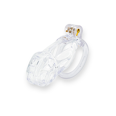 Clear Cobra Chastity Cage - Standard