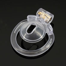 Load image into Gallery viewer, Resin Micro Chastity Cage - Clear
