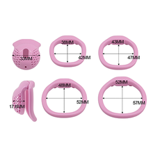 Load image into Gallery viewer, Pink Hiveguard Chastity Cage - Micro
