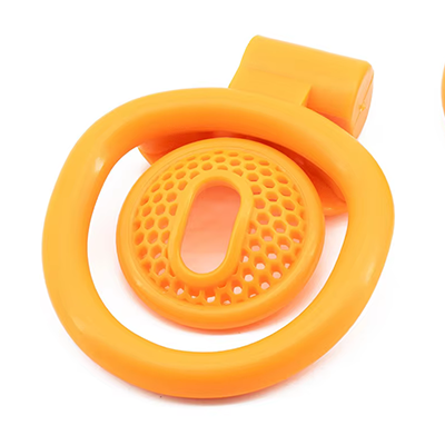 Hivemind Inverted Chastity Cage - Orange
