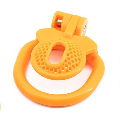 Hivemind Micro Chastity Cage - Orange