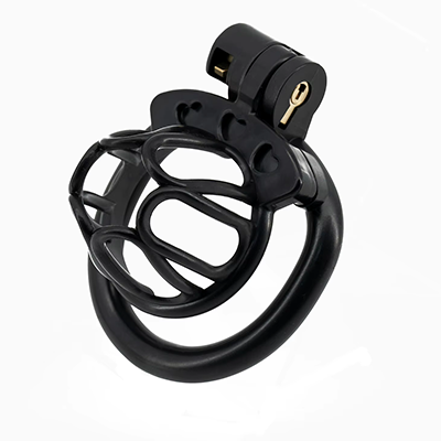 Love Letter Chastity Cage - Black