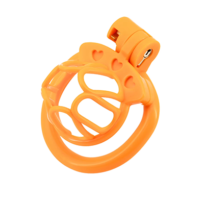 Love Letter Chastity Cage - Orange