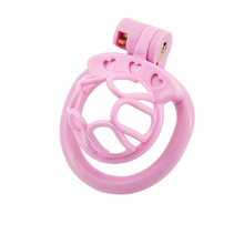 Load image into Gallery viewer, Love Letter Chastity Cage - Pink
