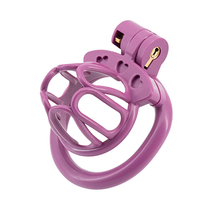 Load image into Gallery viewer, Love Letter Chastity Cage - Purple

