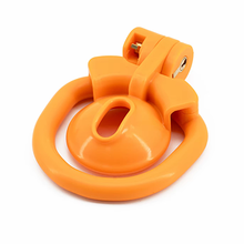 Load image into Gallery viewer, Resin Inverted Chastity Cage - Orange
