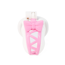 Load image into Gallery viewer, Pretty Pink Bow Chastity Cage

