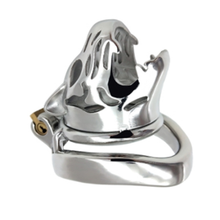 Load image into Gallery viewer, Silver Tiger Chastity Cage

